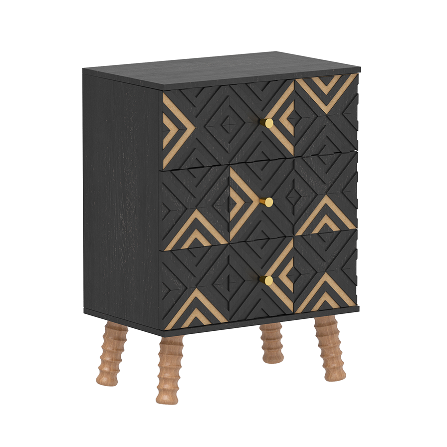 Aurum 3-Drawer Cabinet